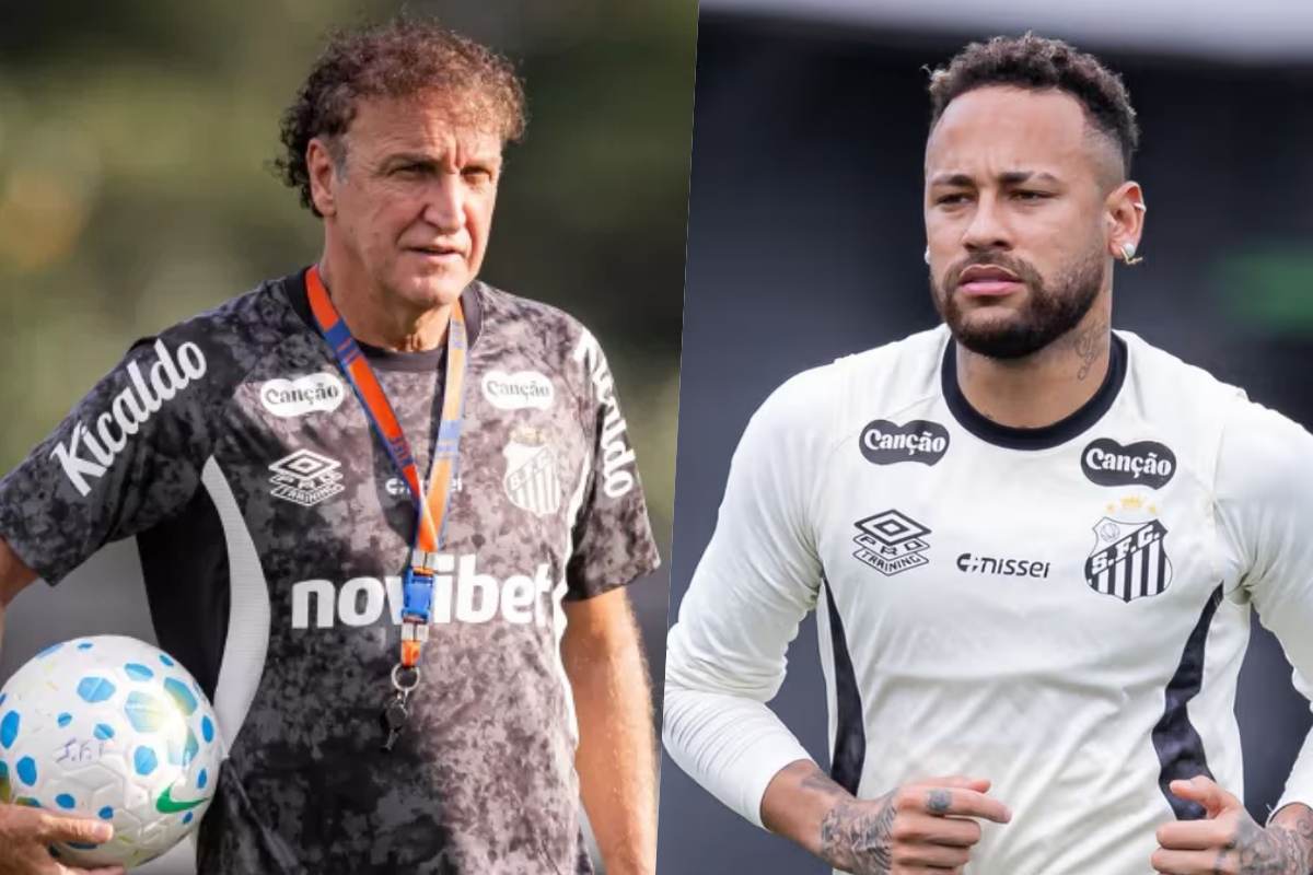 Cuca e Neymar