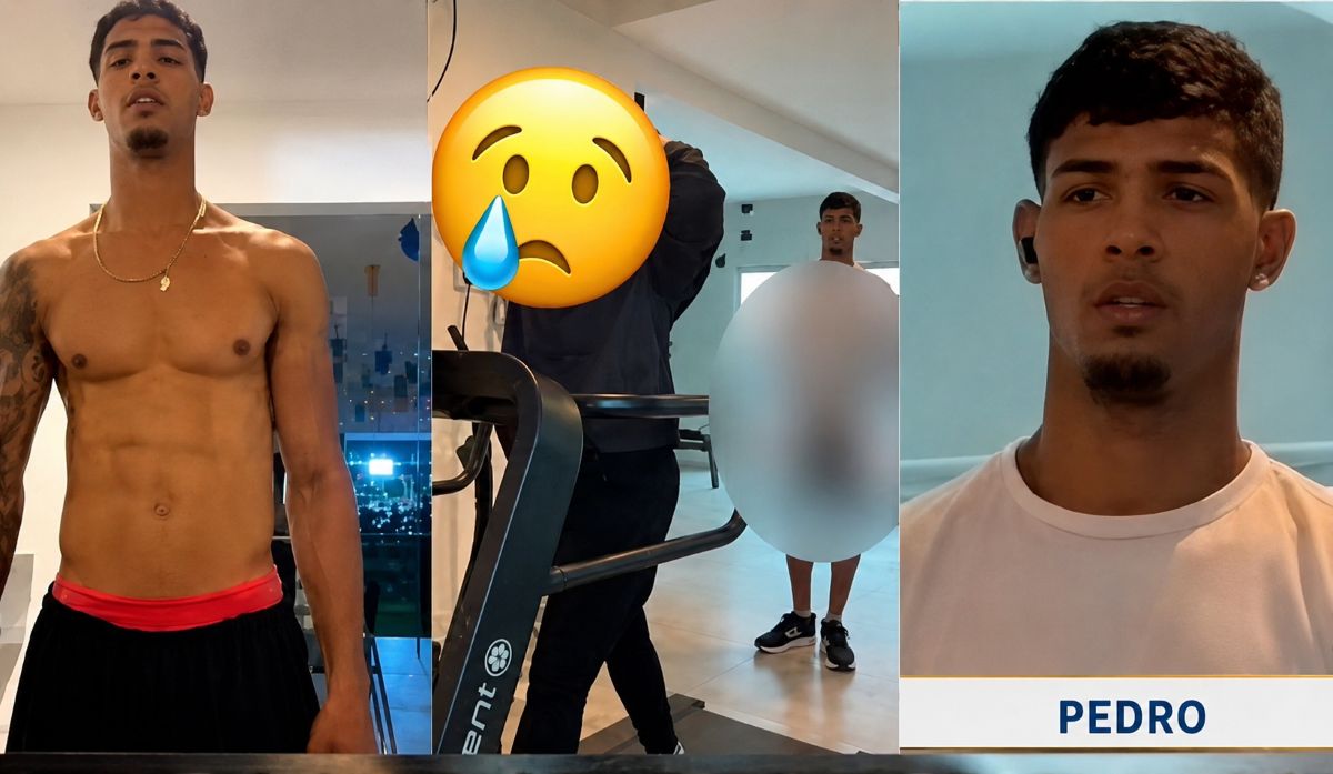 Vítima e agressor em academia em esteira na Bahia (Reprodução) Vítima e agressor em academia em esteira na Bahia (Reprodução)