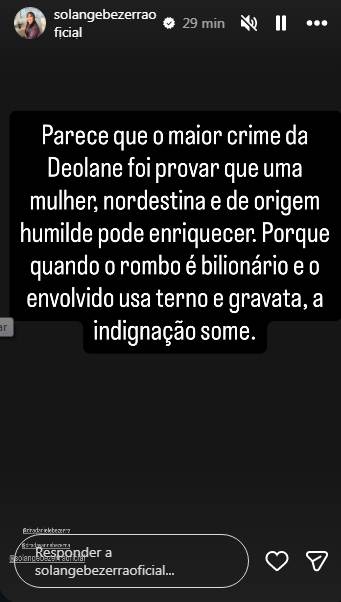 Deolane - mãe - print instagram