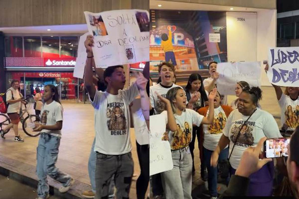 Deolane protesto - Instagram