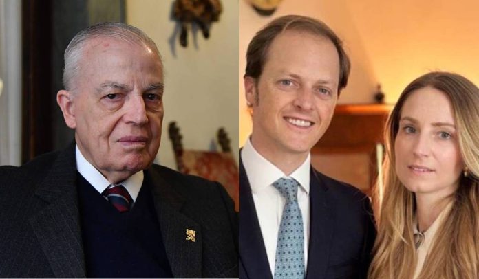 Dom Bertrand e Dom Rafael de Orleans e Bragança e Margherita - Foto: Casa Imperial do Brasil
