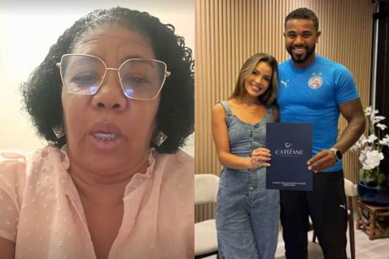 Aos prantos, mãe de Davi Brito afirma que não foi informada sobre o casamento do filho