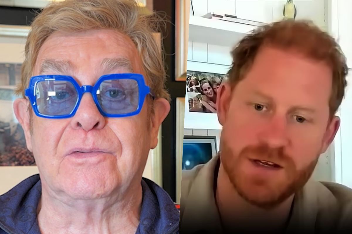 Elton Jhon e Príncipe Harry Elton Jhon e Príncipe Harry