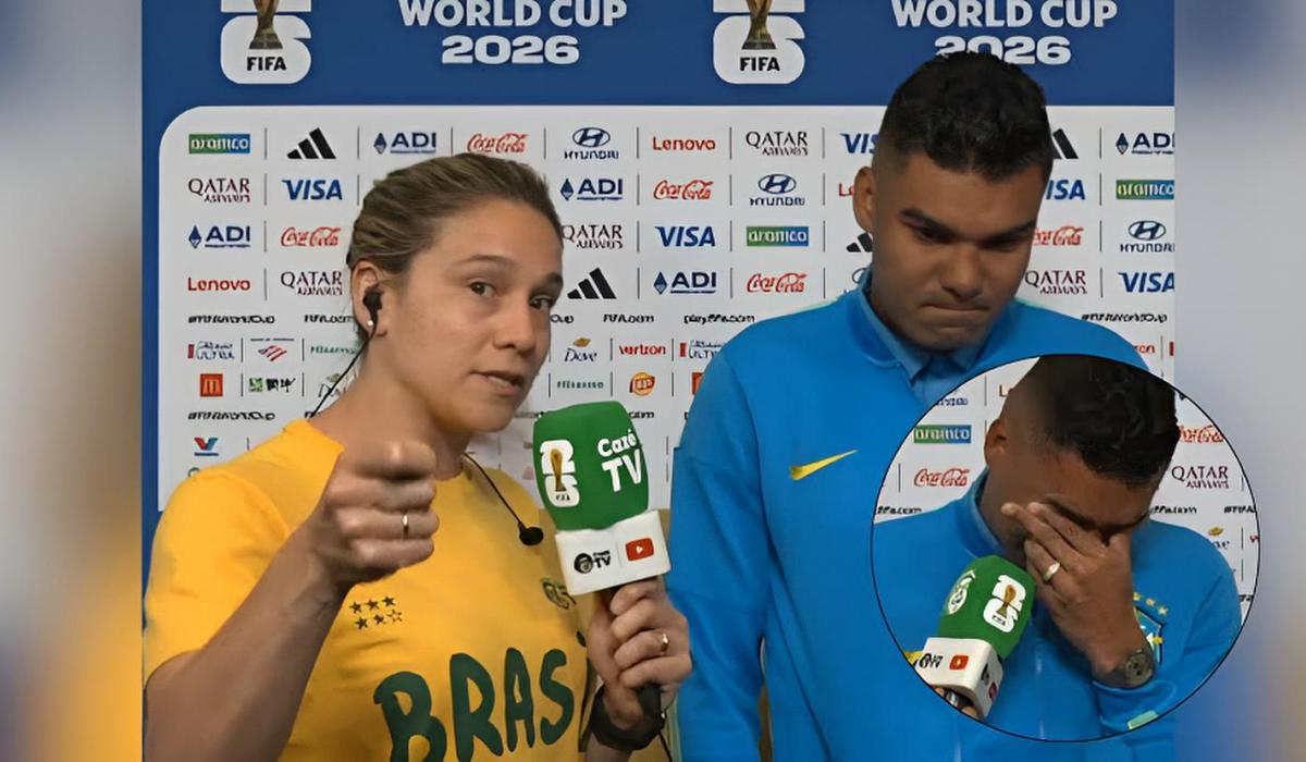 Fernanda Gentil e Casemiro