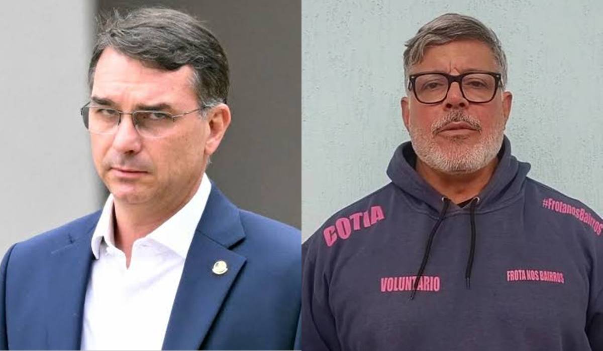 Flávio Bolsonaro e Alexandre Frota Flávio Bolsonaro e Alexandre Frota