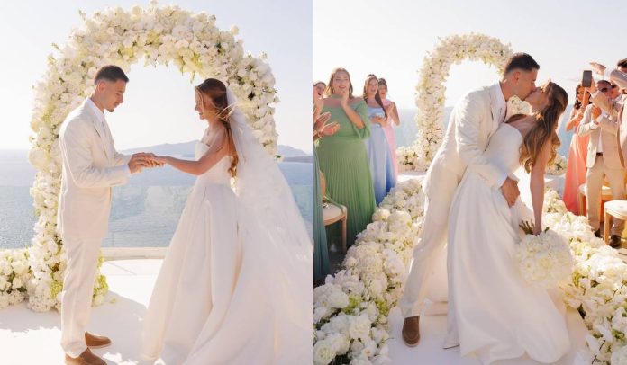 Gabriel Martinelli e Isabella Rousso