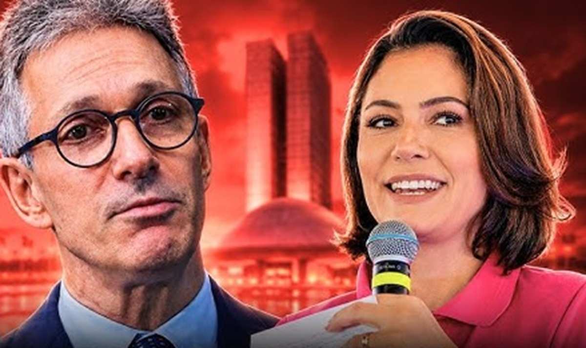 Michelle e Zema (Reprodução/ Redes) Michelle e Zema (Reprodução/ Redes)