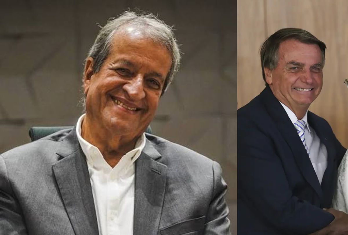 Valdemar Costa Neto e Jair Bolsonaro (José Cruz/Agência Brasil)