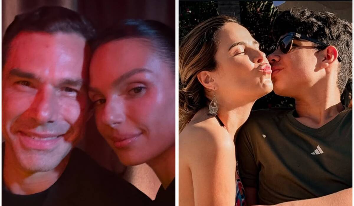 Isis Valverde e Marcos Buaiz_ Wanessa Camargo e filho (Fonte: Redes Sociais)