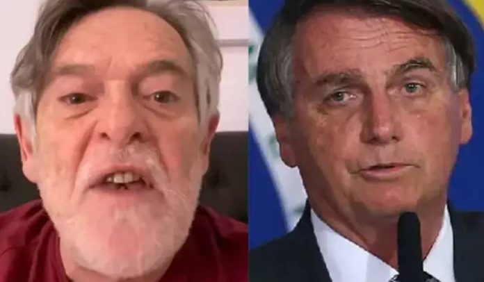 José de Abreu e Jair Bolsonaro José de Abreu e Jair Bolsonaro