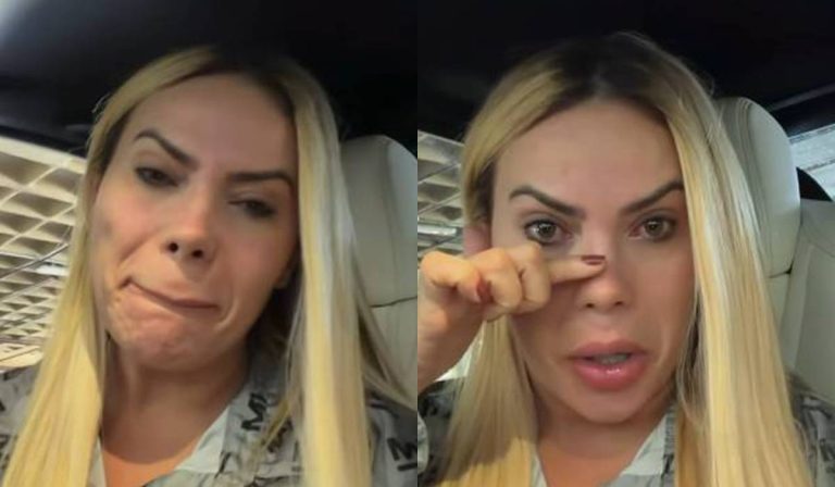 Kally Fonseca surge aos prantos ao lamentar morte de cantor