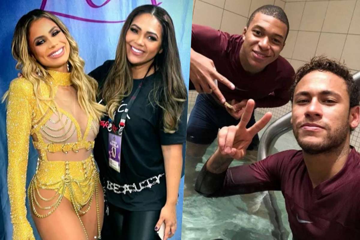 Lexa, Darlin, Mbappé e Neymar Jr Lexa, Darlin, Mbappé e Neymar Jr