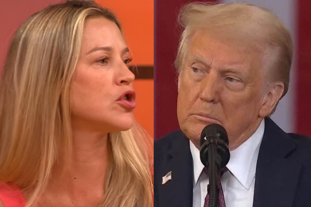 Luana Piovani e Donald Trump Luana Piovani e Donald Trump