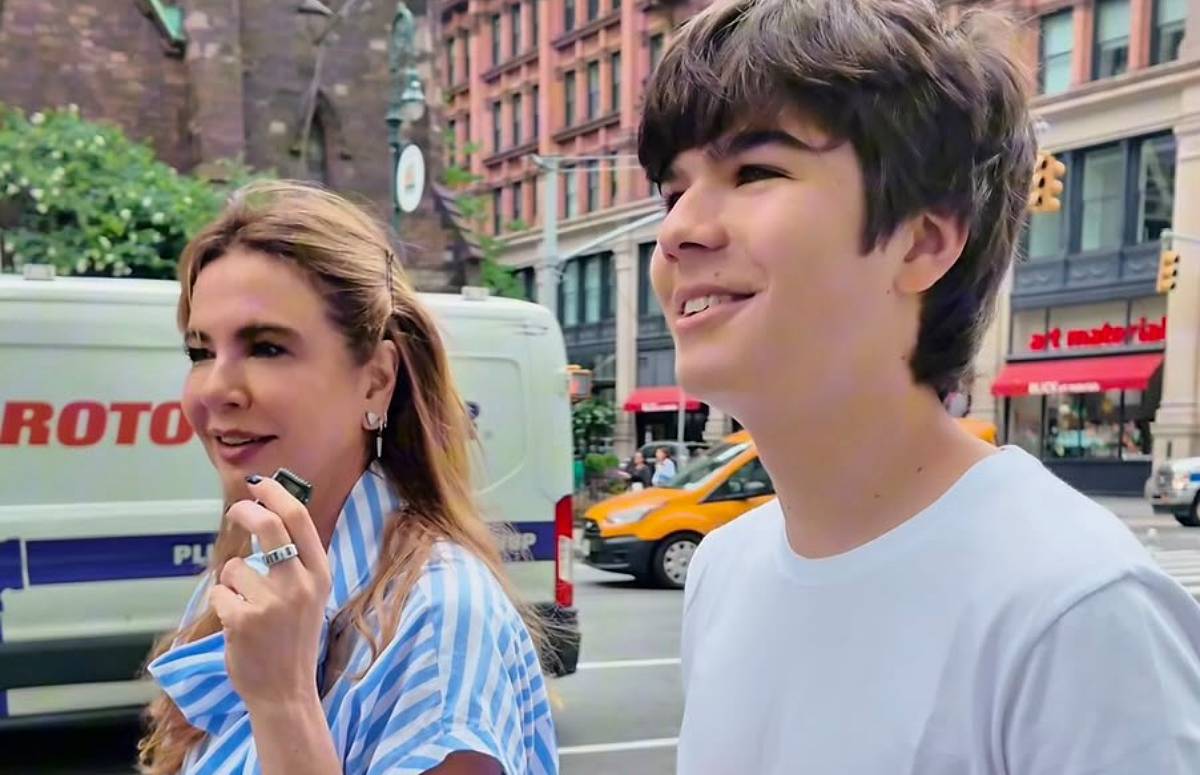 Luciana Gimenez e Lorenzo Luciana Gimenez e Lorenzo