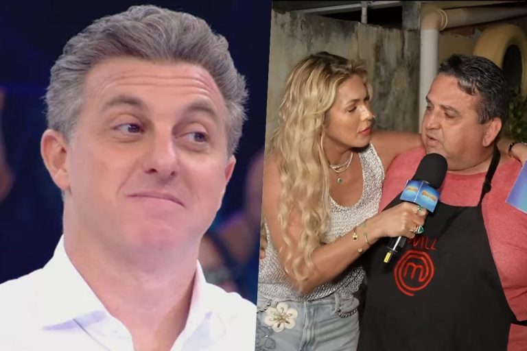 Homem deixa Huck em saia justa ao fazer propaganda da Band