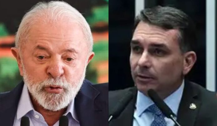 Lula e Flávio Bolsonaro Lula e Flávio Bolsonaro (Reprodução: Agência Brasil/TV Câmara)
