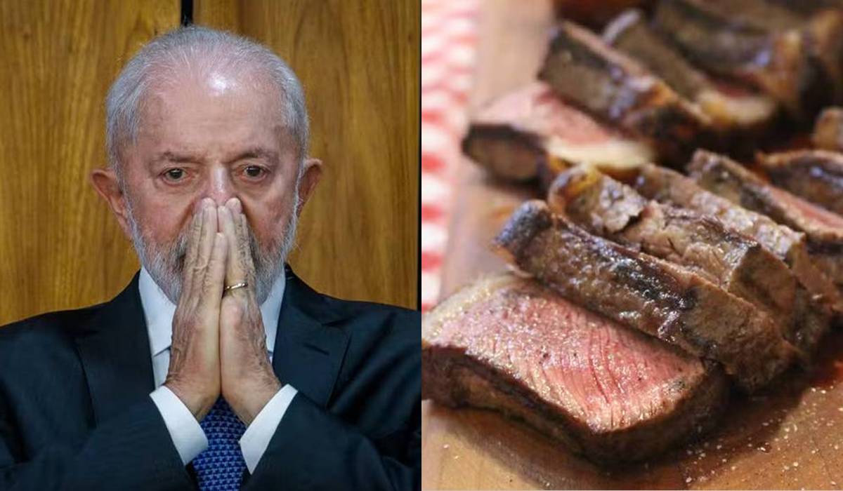 Lula e picanha