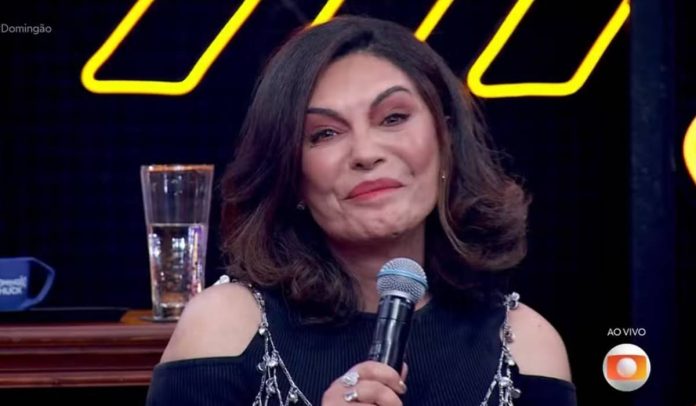 Márcia Goldschmidt Márcia Goldschmidt é homenageada no 'Domingão com Huck' — Foto: Renato Pizzutto/Globo