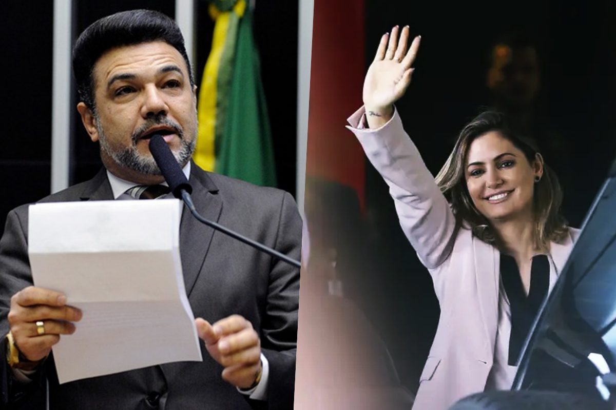 Marco Feliciano e Michelle Bolsonaro Marco Feliciano e Michelle Bolsonaro