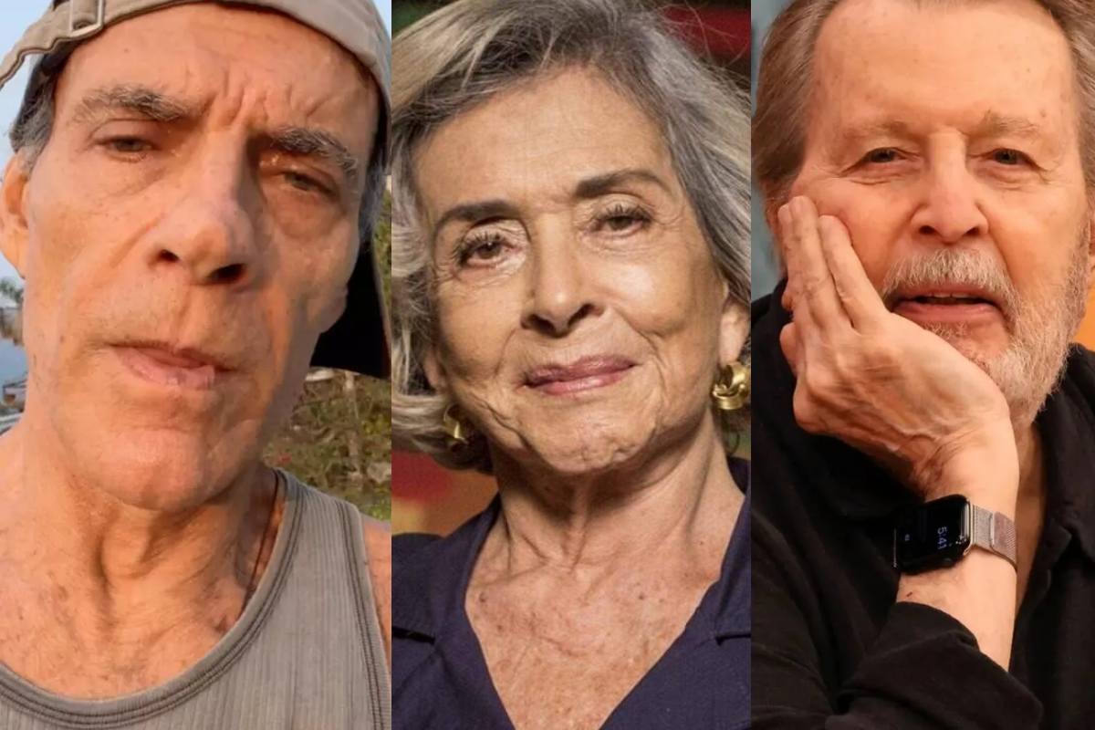 Mário Gomes, Betty Faria e Daniel Filho Mário Gomes, Betty Faria e Daniel Filho