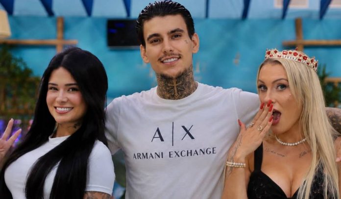 Maya, Arthur e Andressa Urach Maya, Arthur e Andressa Urach