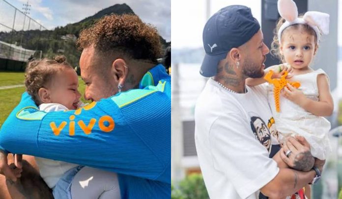 Mel, Helena e Neymar Mel, Helena e Neymar