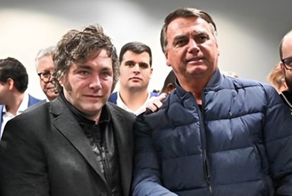 Milei e Bolsonaro - Instagram