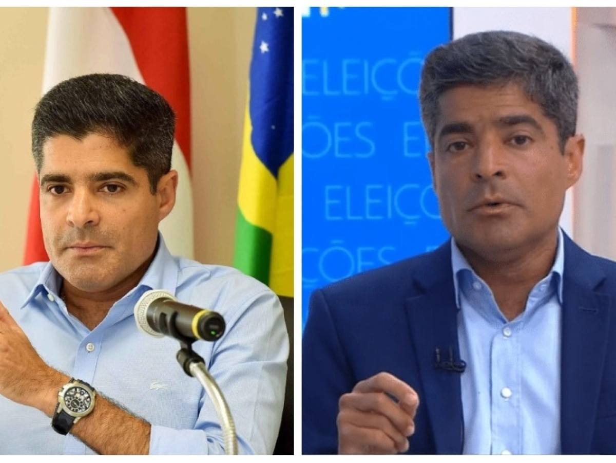 ACM Neto em 2020 e na campanha ao governo da Bahia em 2022 ACM Neto em 2020 e na campanha ao governo da Bahia em 2022Imagem: Valter Pontes/Secom e Reprodução/TV Globo