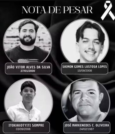 Morte de Jovens em acampamento Morte de Jovens em acampamento