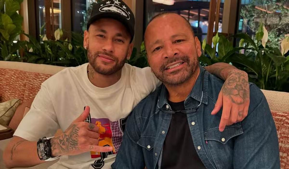 Neymar Jr e Neymar Pai Neymar Jr e Neymar Pai