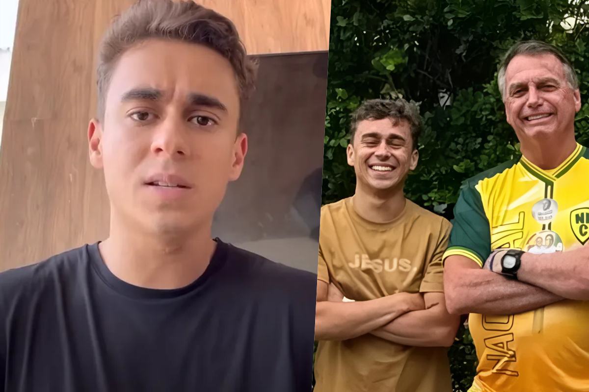 Nikolas Ferreira e Jair Bolsonaro Nikolas Ferreira e Jair Bolsonaro