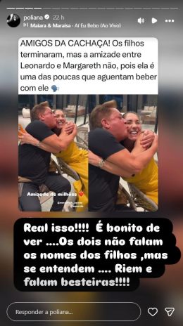 Post da Poliana (Reprodução: Instagram)