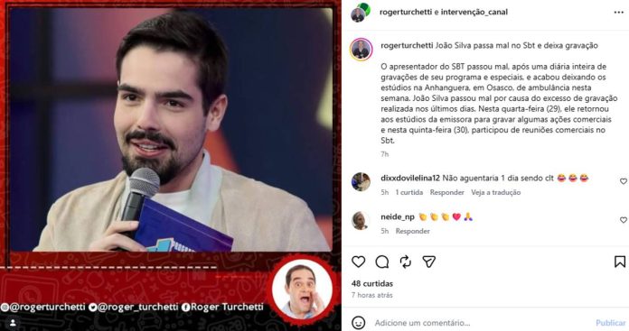 Post sobre João Silva Post sobre João Silva