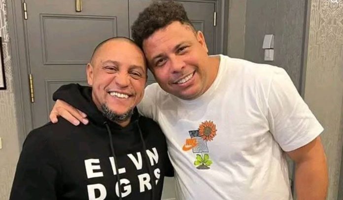 Roberto Carlos e Ronaldo