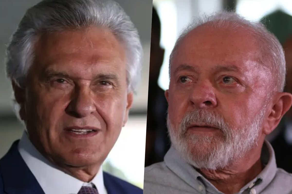 Ronaldo Caiado e Lula