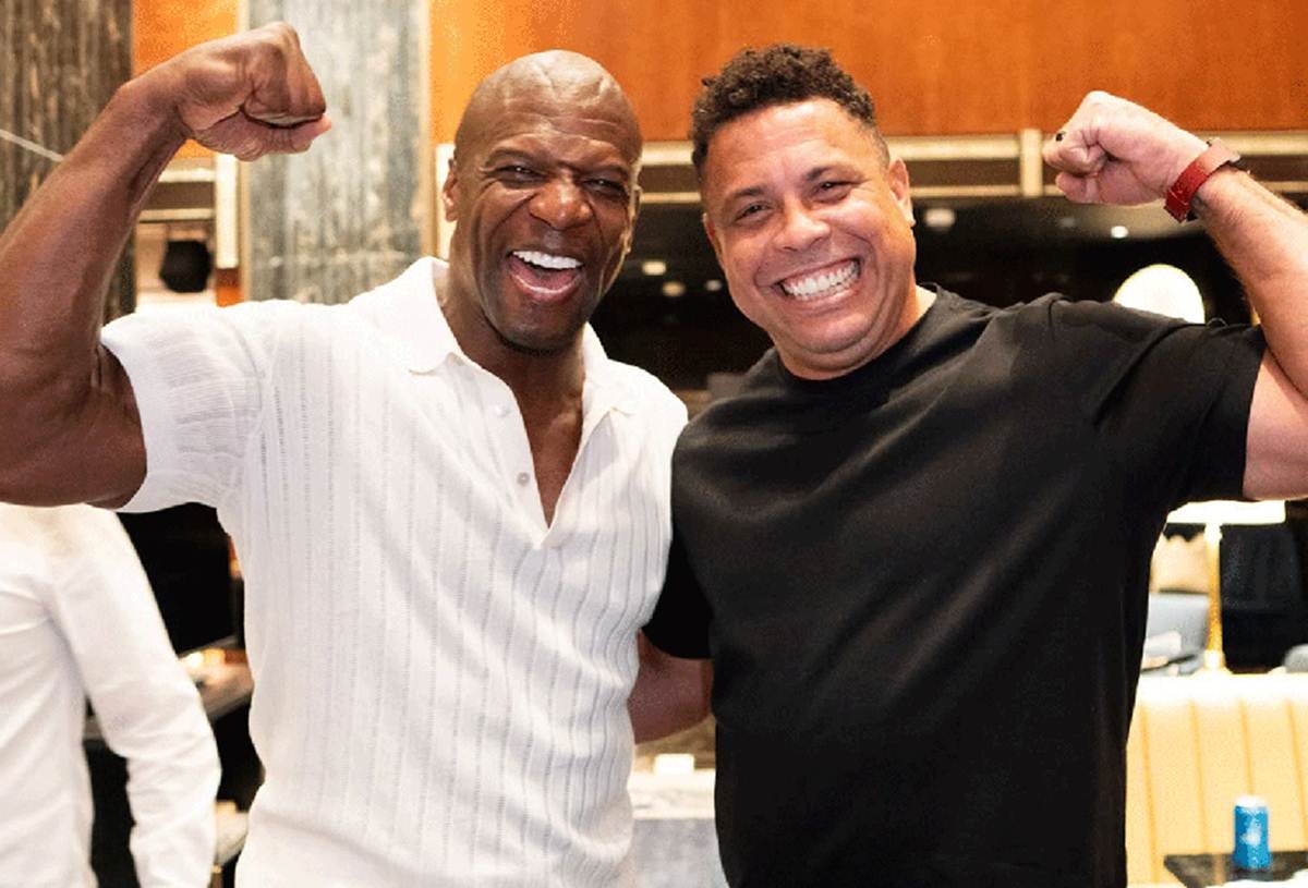 Ronaldo e Terry Crews - Instagram