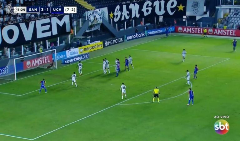 Com Neymar em campo, vitória do Santos FC alcança 2 milhões de telespectadores para o SBT