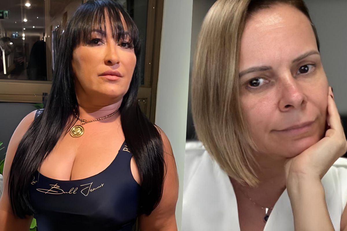 Solange, mãe de Deolane Bezerra e delegada Maria Maria Corsato Solange, mãe de Deolane Bezerra e delegada Maria Maria Corsato