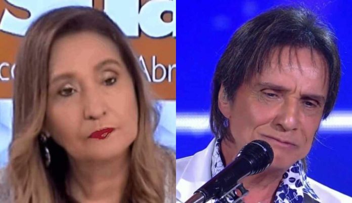 Sonia Abrão e Roberto Carlos (Reprodução: RedeTV/Globo)