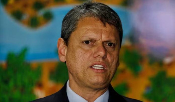 Tarcísio de Freitas - Foto: Globo