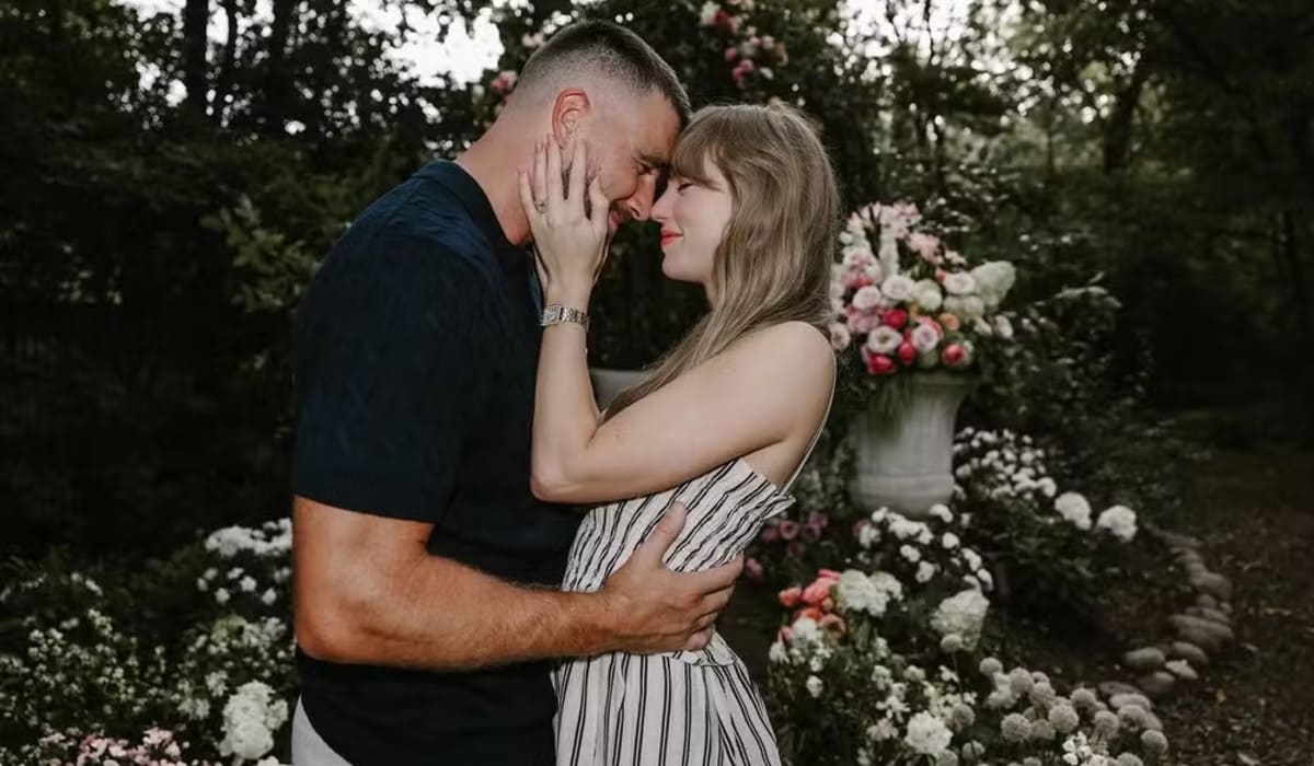 Taylor Swift e Travis Kelce (Fonte: Instagram) Taylor Swift e Travis Kelce (Fonte: Instagram)