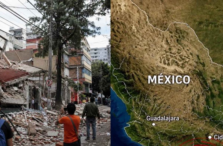 Terremoto de magnitude 7,3 atinge o México e EUA emite alerta