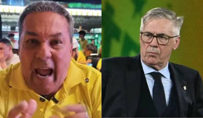 Vanderlei Luxemburgo e Carlo Ancelotti Vanderlei Luxemburgo e Carlo Ancelotti