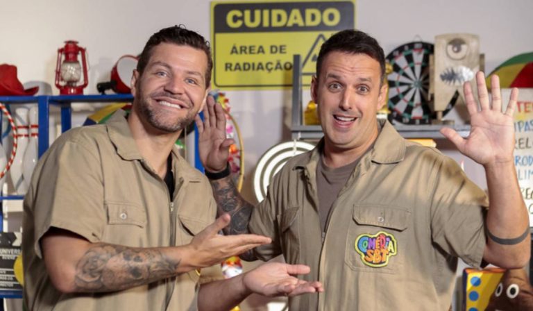 Victor Sarro e Rodrigo Capella colocam o SBT na liderança com humorístico