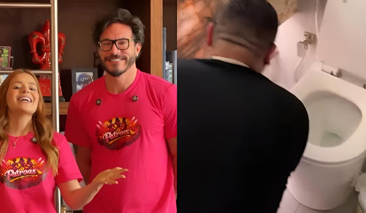 Viih Tube, Eliezer e funcionário no reality As Patroas Viih Tube, Eliezer e funcionário no reality As Patroas