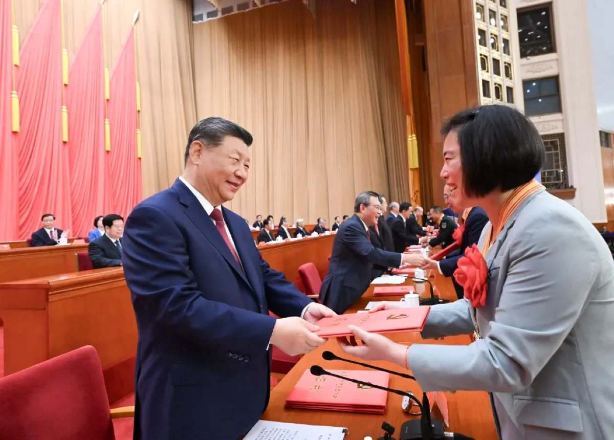 Xi Jinping no Partido Comunista (Divulgação/ Estatal chinesa Xinhua/Xie Huanchi)
