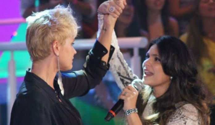 Xuxa e Aline Barros Xuxa e Aline Barros