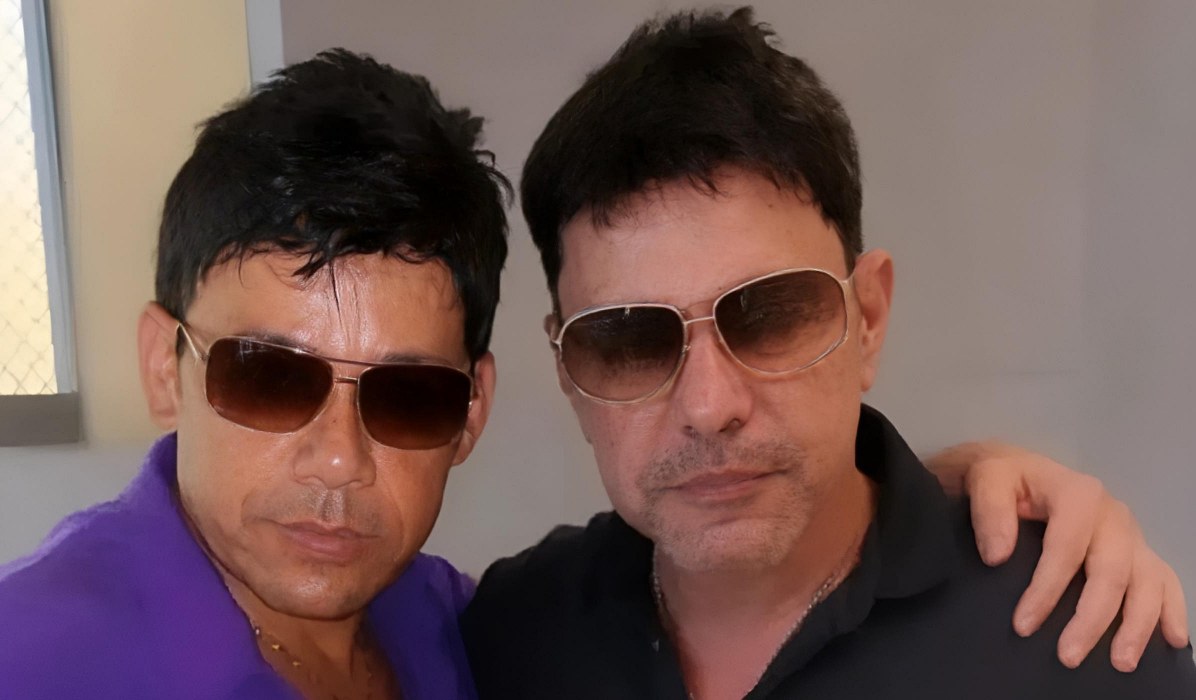 Zezé Di Camargo e sósia Zezé Di Camargo e sósia