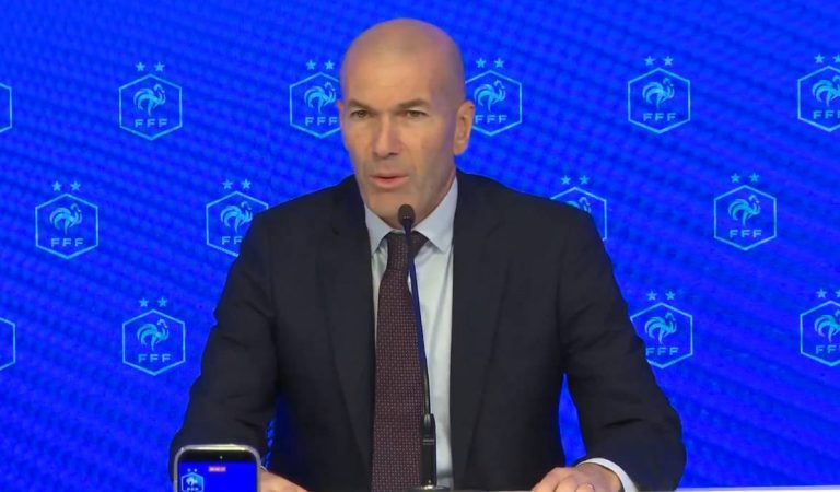 França anuncia Zinédine Zidane como novo treinador