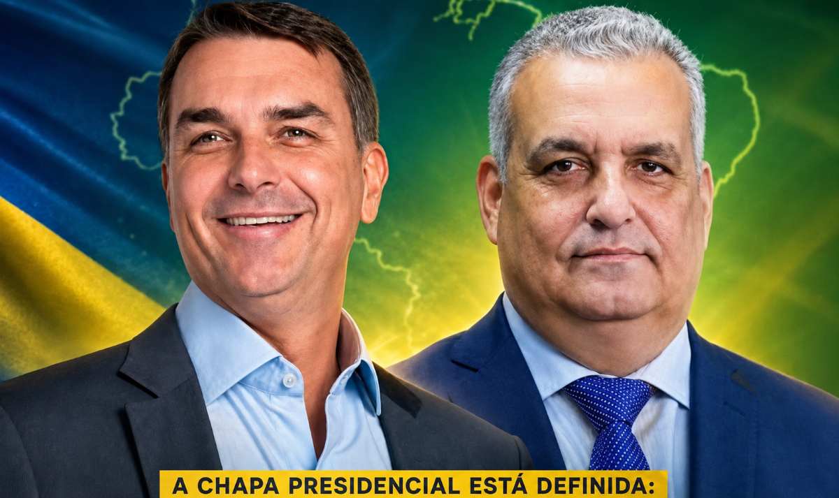 Flávio Bolsonaro e Alfredo Gaspar Flávio Bolsonaro e Alfredo Gaspar (Foto: Reprodução)